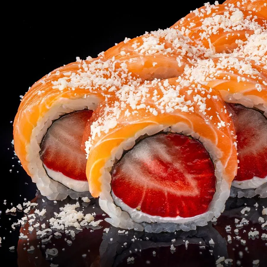 Филадельфия с клубникой