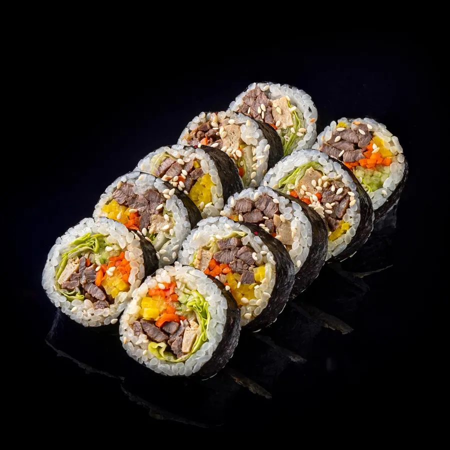 Кимпаб с говядиной