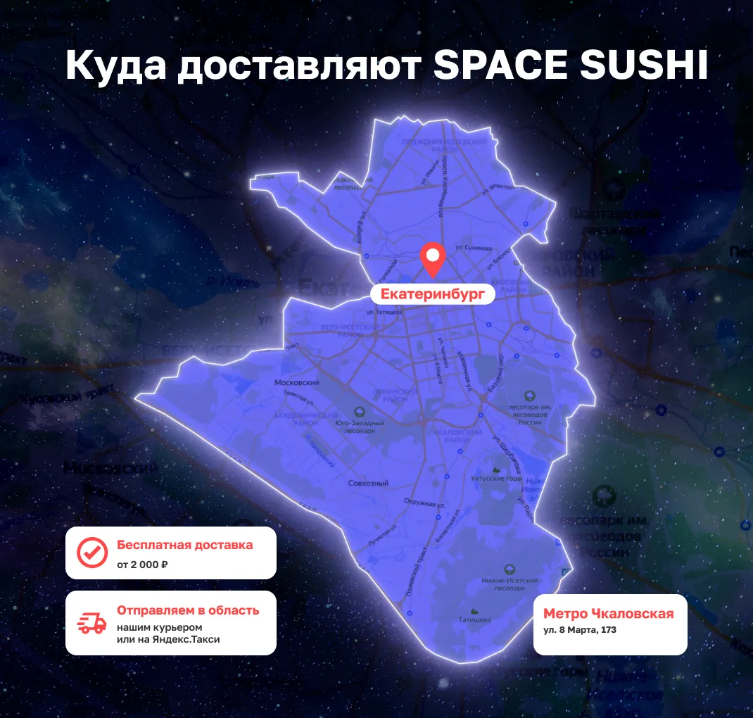 Зоны екб
