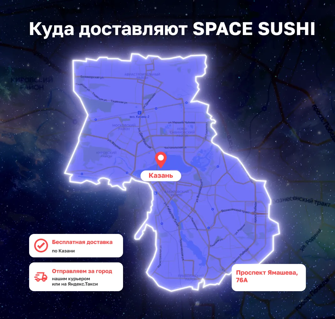Точки доставки Казань1